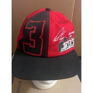Vintage 1990s Paul Tracy #3 Mobil 1 IndyCar Racing Snapback Hat K-Product Signed